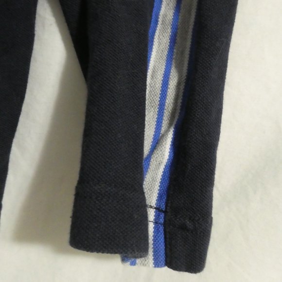 AEROPOSTALE | medium | striped long sleeve pullover shirt | slit / side vents - Picture 10 of 12